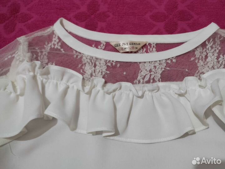 Блузка для девочки 128 см