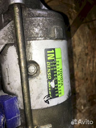 Стартер 1MZ-FE Toyota Windom 2810028020 2280009210