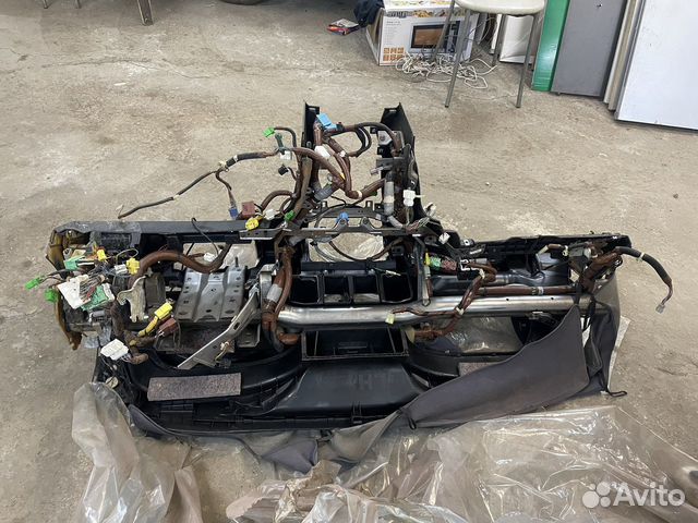 Торпедо honda accord 2007 в сборе с магнитолой