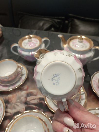 Сервиз чайный-кофейный Вербилки СССР