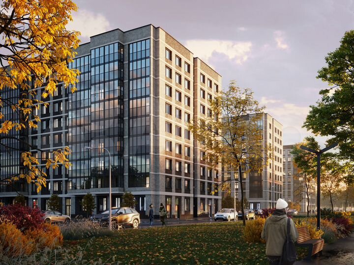 Квартира-студия, 23,6 м², 8/9 эт.