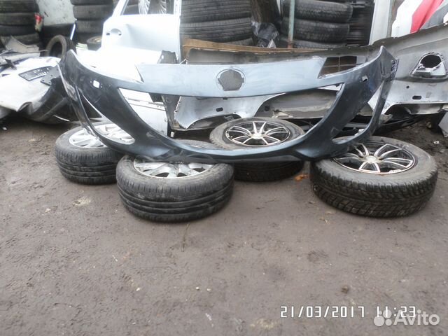 Бампер передний Mazda 5,Мазда 5.2010-2015г