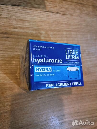Гиалуроновый крем ночной librederm Сменный блок