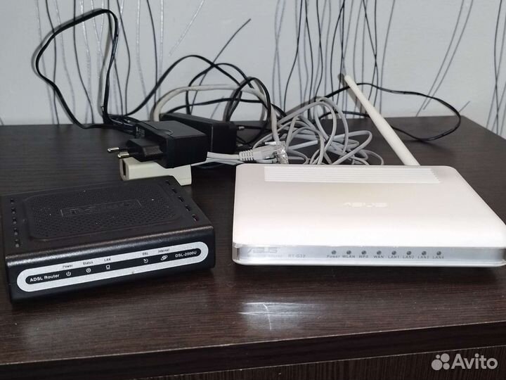 Роутеры Asus RT-G32 и D-Link DSL-2500U