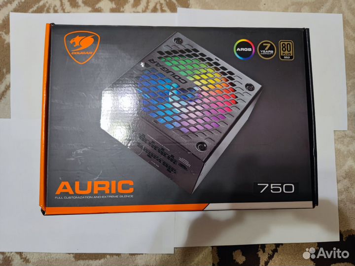 Блок питания Cougar auric 750 W модульный