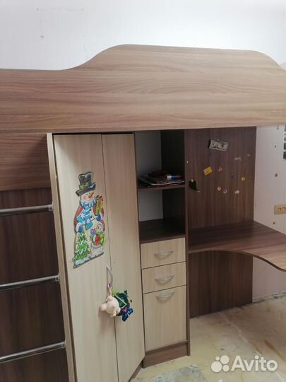 Детская кровать чердак