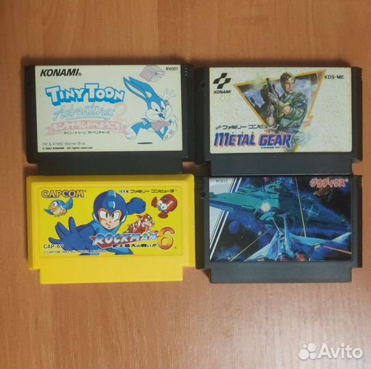 Tiny Toon 2, Metal Gear, Rockman 6, Gradius