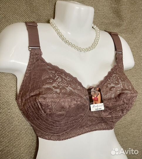 Бюстгалтер без косточек для большой груди F