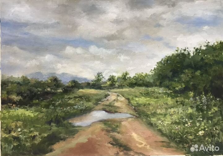 Картина маслом на холсте