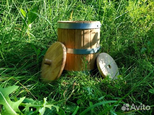 Кадка дубовая