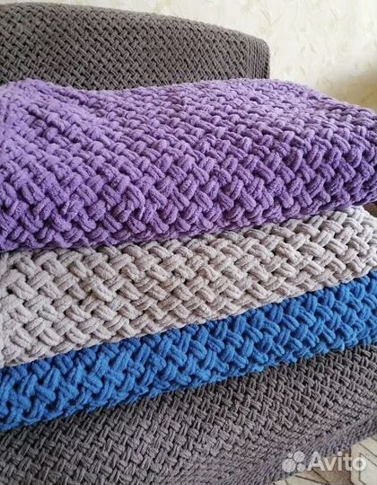 Пледы ручной работы