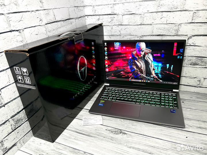 Игровой ноутбук на гарантии RTX4060 / Core i7-1265