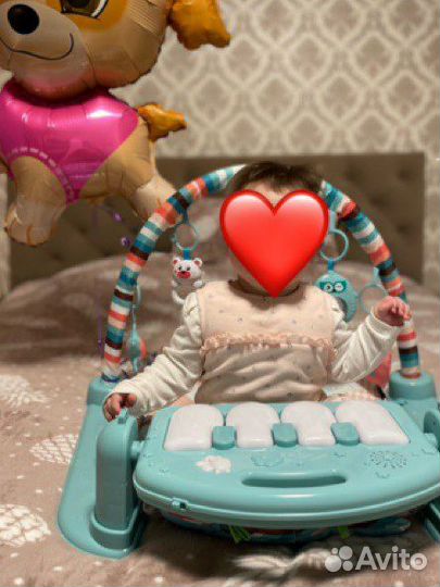 Развивающий коврик с пианино