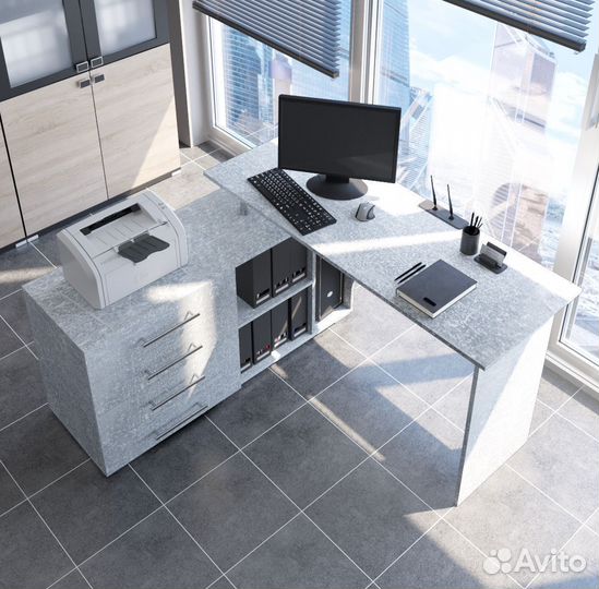 Стол компьютерный угловой Алькор новый от производ