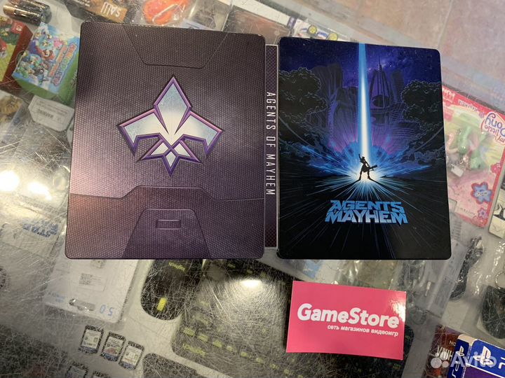 Agents Of Mayhem PS4 Steelbook Edition