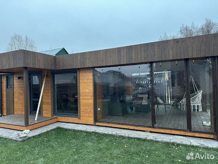 Тонированные мягкие окна