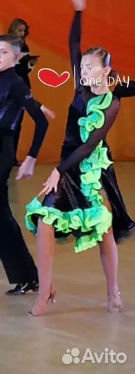 Платье для бальных танцев, латина(Ю1)