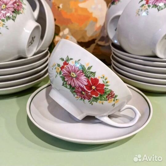 Чайные пары Дулево