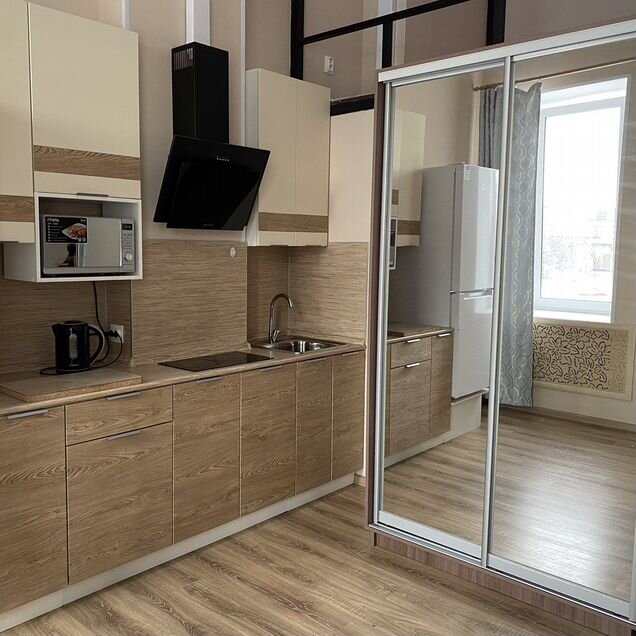 1-к. квартира, 23 м², 3 кровати