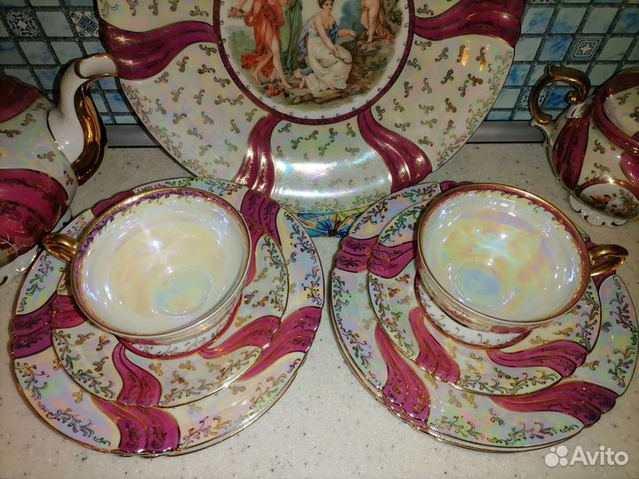 Чайный сервиз Мадонна Розовая лента (Германия)