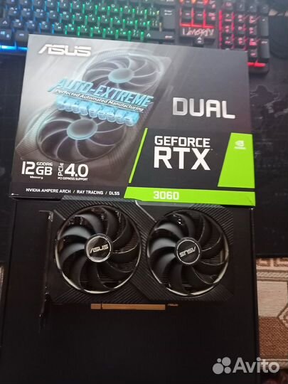 Dual GeForce RTX 3060 12GB