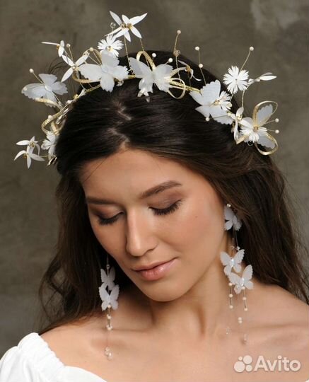 Диадема и клипсы