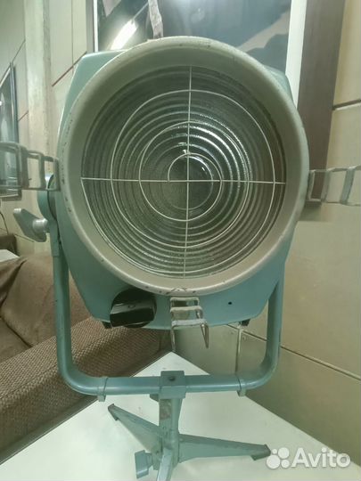 Советский ретро прожектор Заря 2000