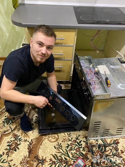 Ремонт индукционных плит, духовых шкафов и свч