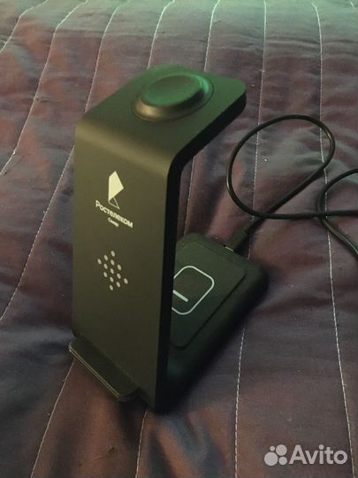 Магнитная беспроводная зарядка 3в1