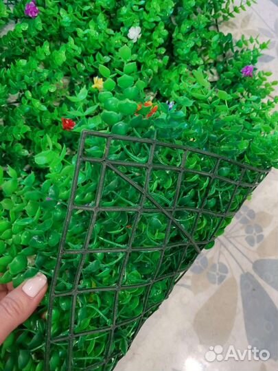 Модульный коврик с цветами, размер 40*60см