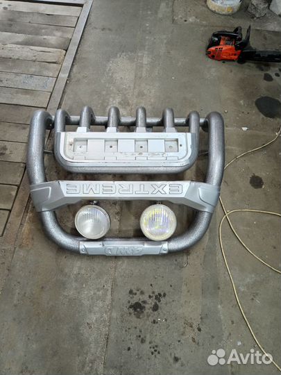 Кенгурятник на chevrolet ниву