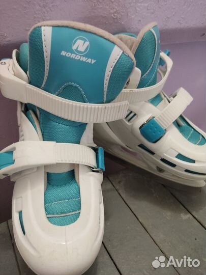 Коньки детские раздвижные 27 30