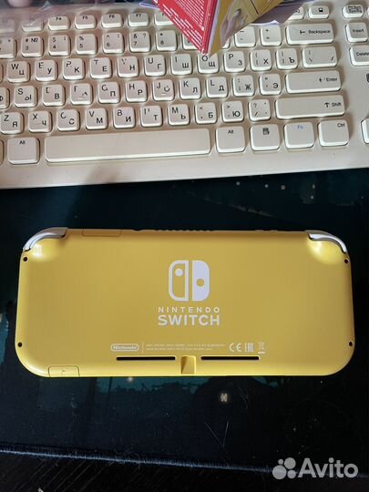 Nintendo switch lite прошитая 128 gb