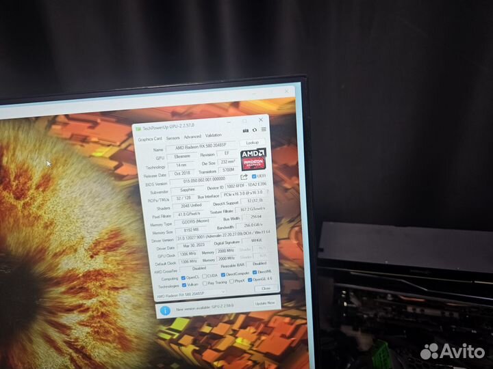 Sapphire RX 580 2048sp 8Gb Nitro OC