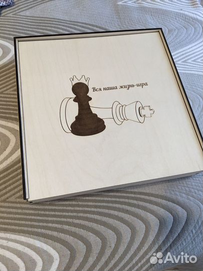 Шахматы из эпоксидной смолы