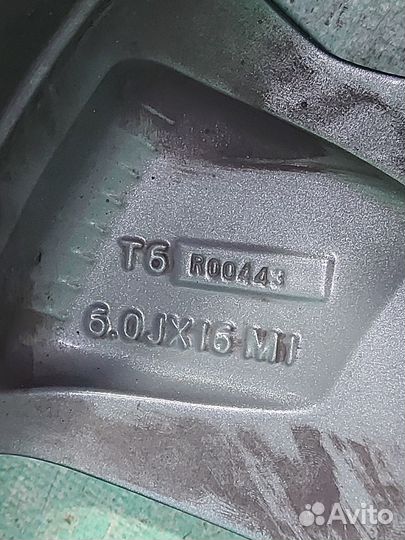 V Диск R16 Hyundai Solaris 2