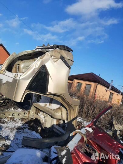 Задняя часть кузова CitroenC4 ситроен С4