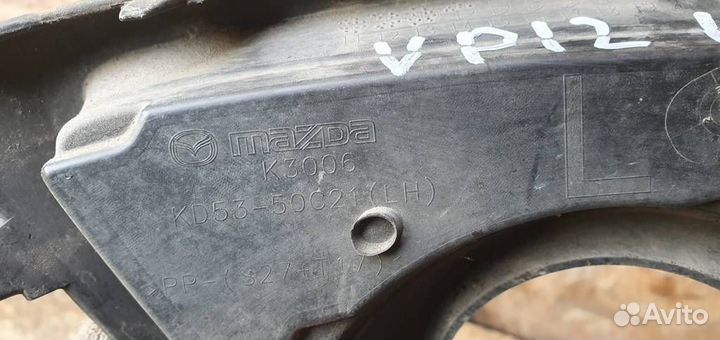 Накладка птф левая Mazda CX 5 2012-2017