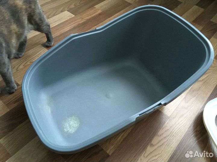 Большой высокий лоток для кошек