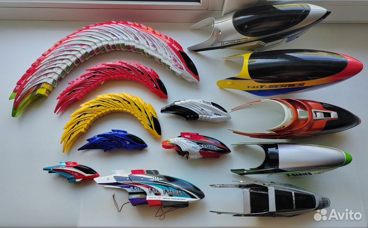 Корпуса для радиоуправляемых вертолётов