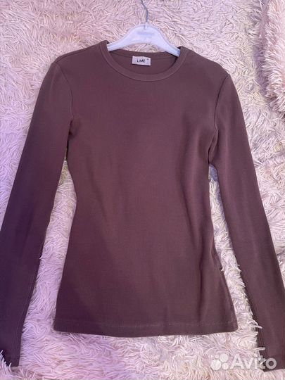 Лонгслив lime