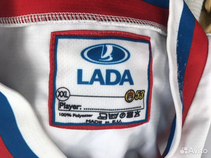 Майка хоккейная белая