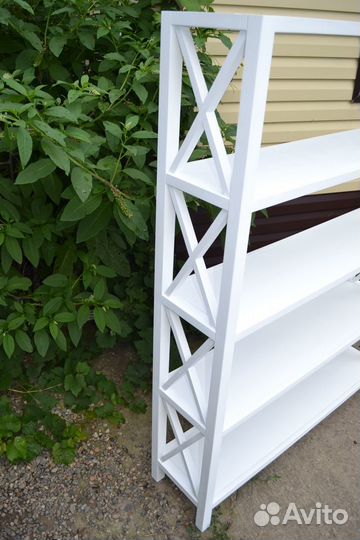 Стеллаж деревянный Прованс