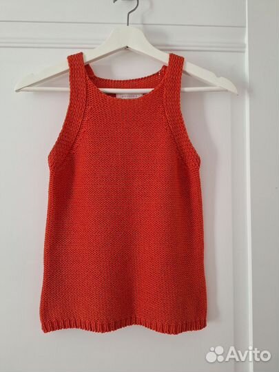 Вязаный топ женский