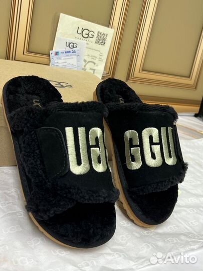 Меховые тапочки Ugg 