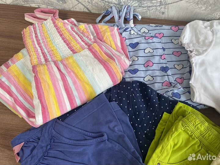 Пакет вещей для девочки 110 116