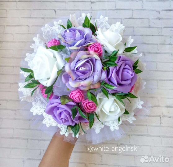 Букет дублёр из фоамирана