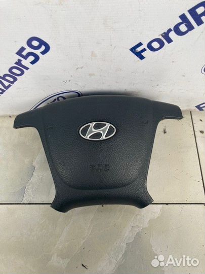 Подушка безопасности в руль Hyundai Santa Fe CM