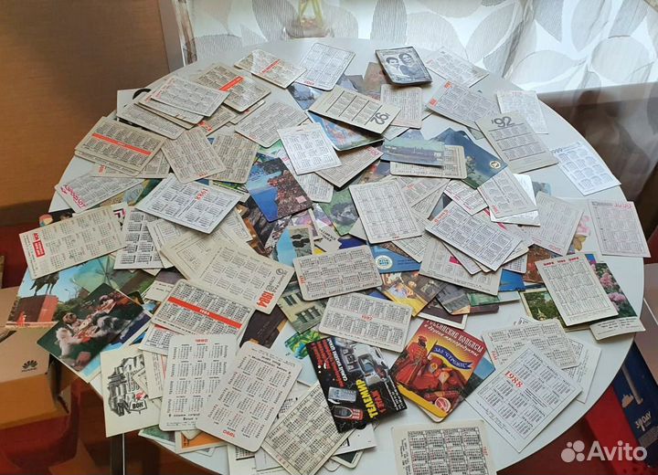 Календарики СССР