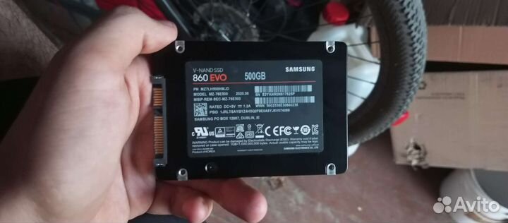 Ssd samsung 860 evo 500gb
